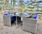 Blue Dasher Hideaway 4 Seat Table and Chairs