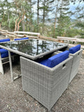 Blue Dasher Hideaway 4 Seat Table and Chairs