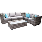 Monarch ~ Solid Core ~ 3x2 Corner Table Sectional and Coffee Table
