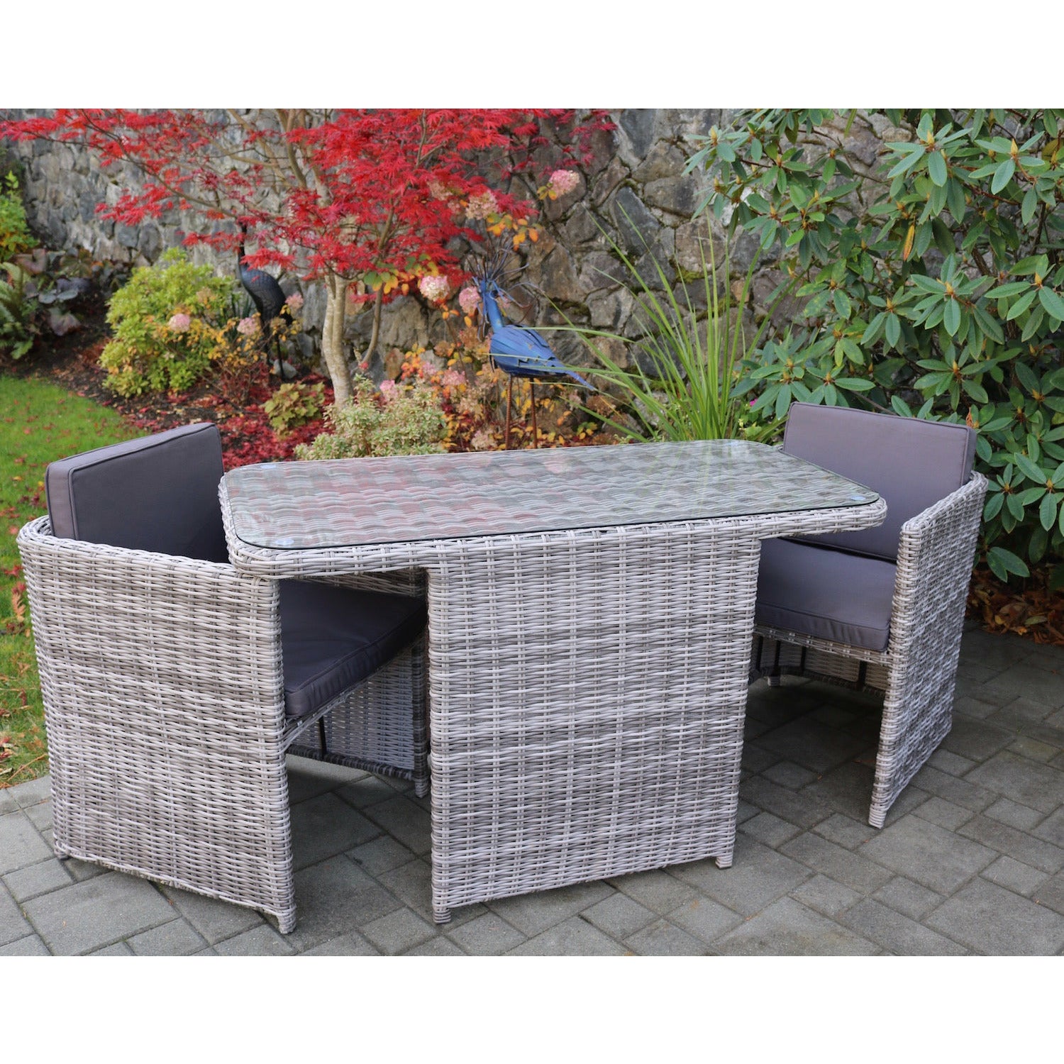 Monarch Hideaway 2 seat Table and Chairs Scenic Decor