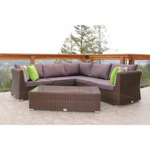 Cricket ~ Solid Core ~ 5 Sectional & Coffee Table