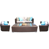 JuneBug ~ Solid Core ~ 2 Chair, Love Seat, and Coffee Table