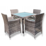 Monarch ~ Frosted ~ 4 Seat Dinette Set