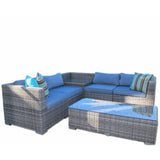 Monarch ~ Solid Core ~ 2x2 Corner Table Sectional and Coffee Table.