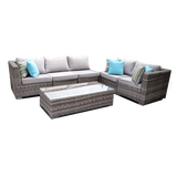 Monarch ~ Solid Core ~ 5 Seat Sectional and Coffee Table